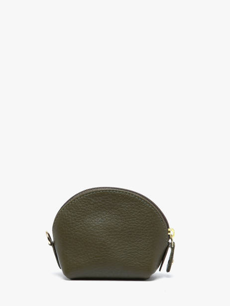 Portemonnee Caviar Leder Crinkles Groen caviar 14026 ander zicht 2